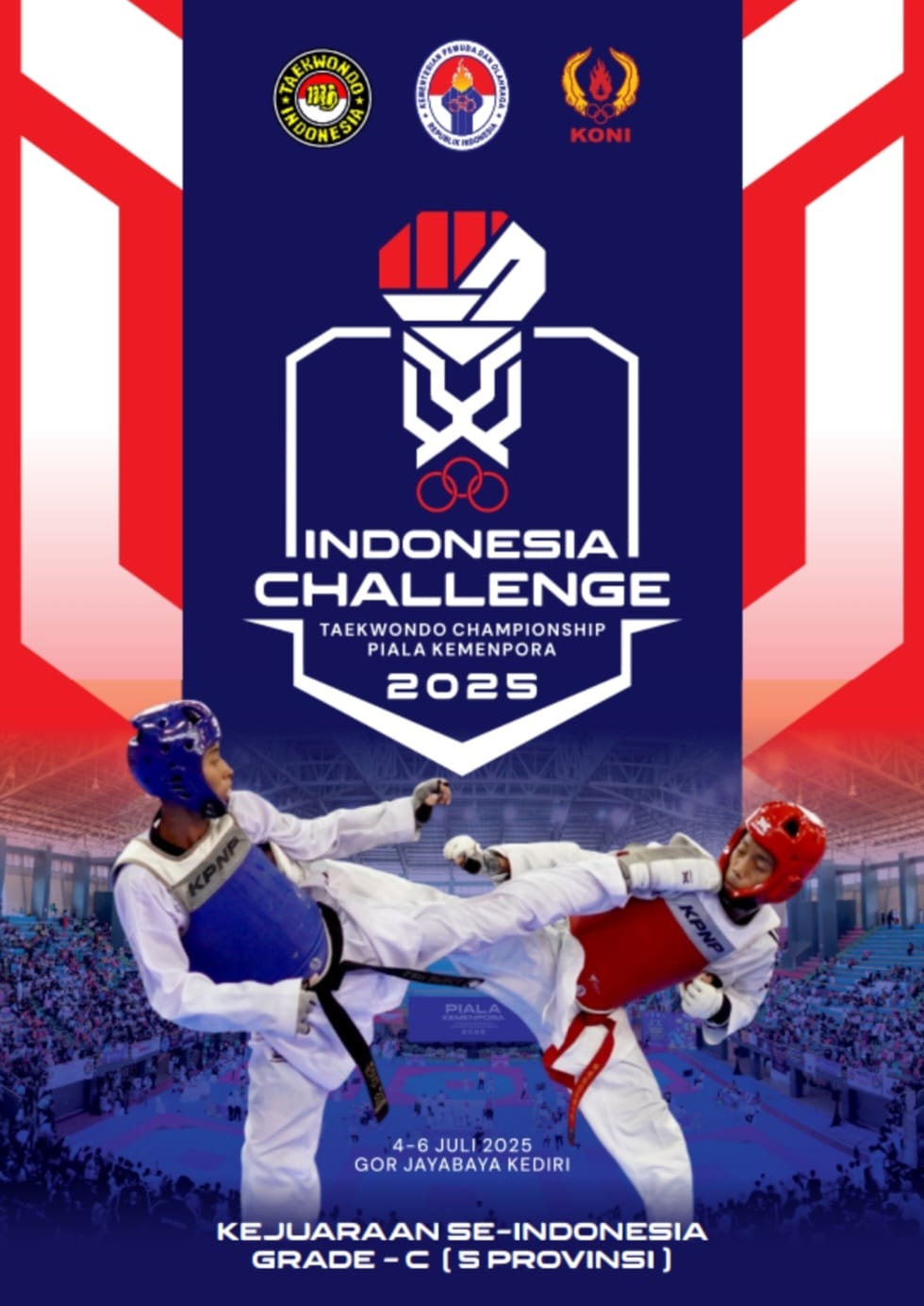 Ajang Pertarungan Prestasi Taekwondo di Tanah Air Taekwondo Indonesia Dojang Tanders